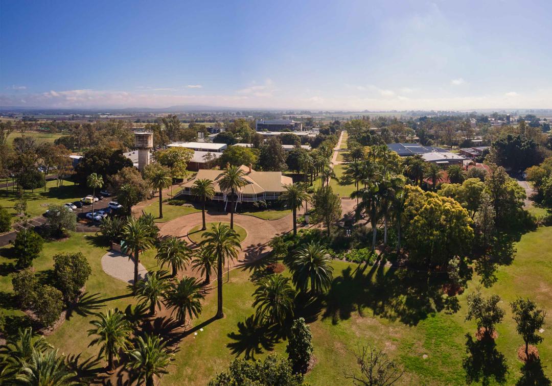 Aerial of Gatton campus