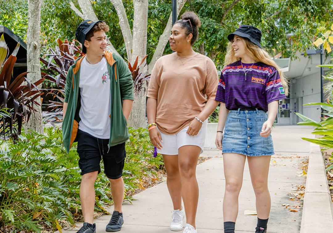 Three Aboriginal  / Torres Strait students