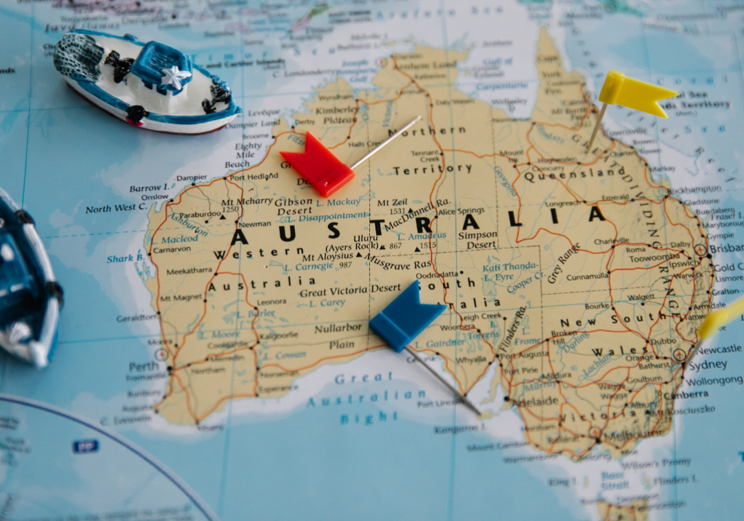 Map of Australia