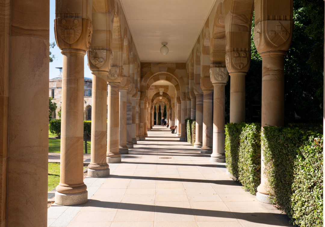 Cloister near pantina