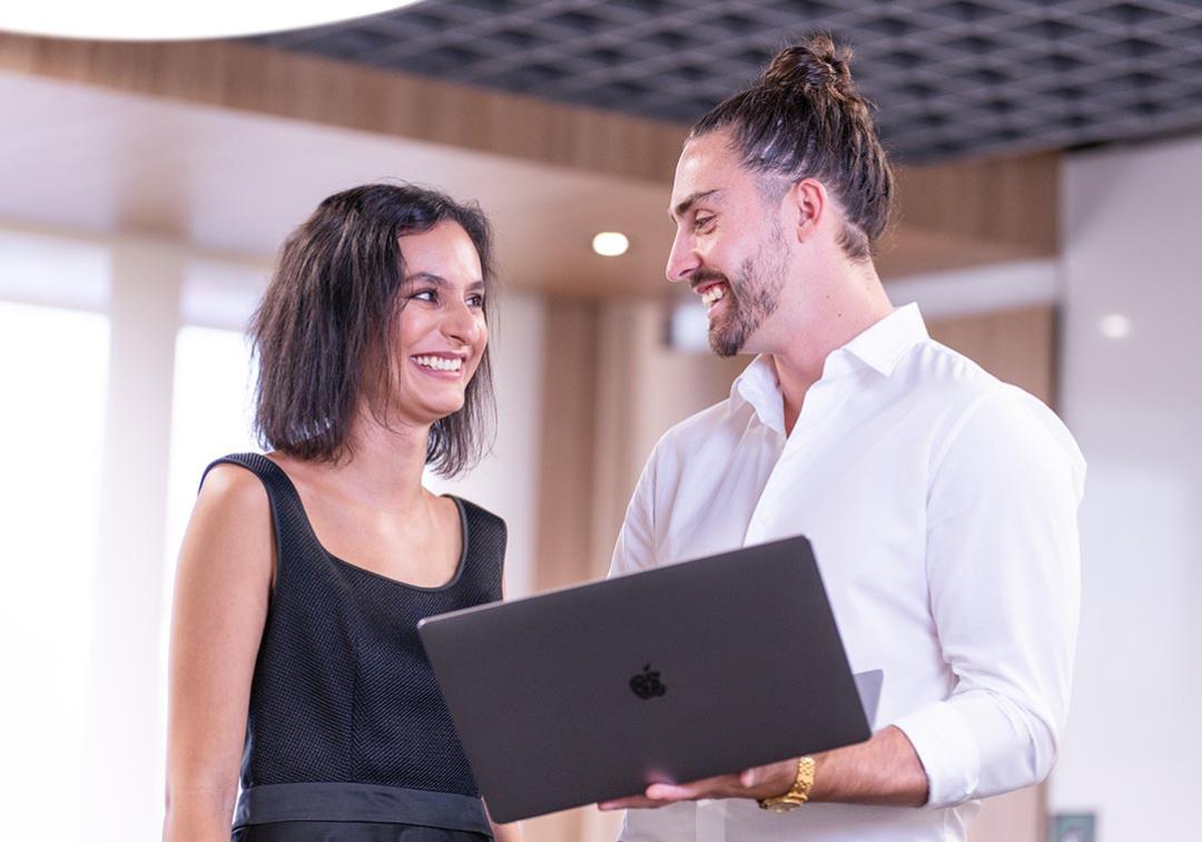 2 UQ innovation students