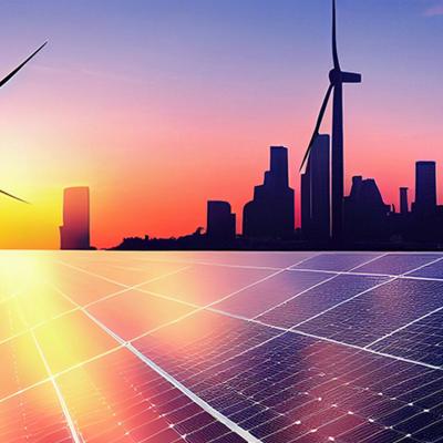 sustainable energy solar panels wind turbines