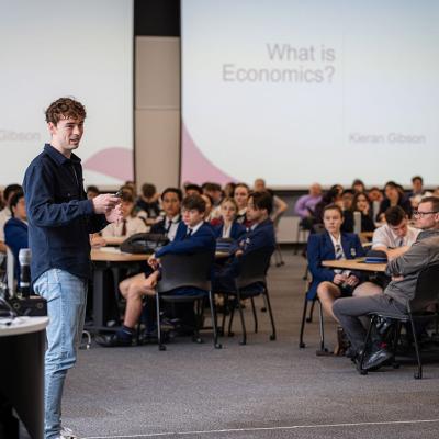 UQ economics honours graduate, Kieran Gibson