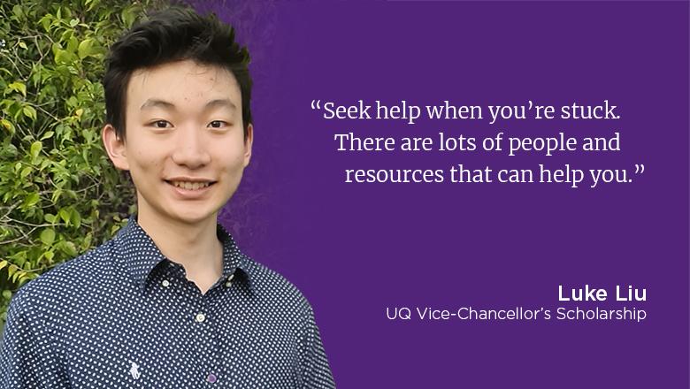 "Seek help when you're stuck. There are lots of people and resources that can help you." - Luke Liu