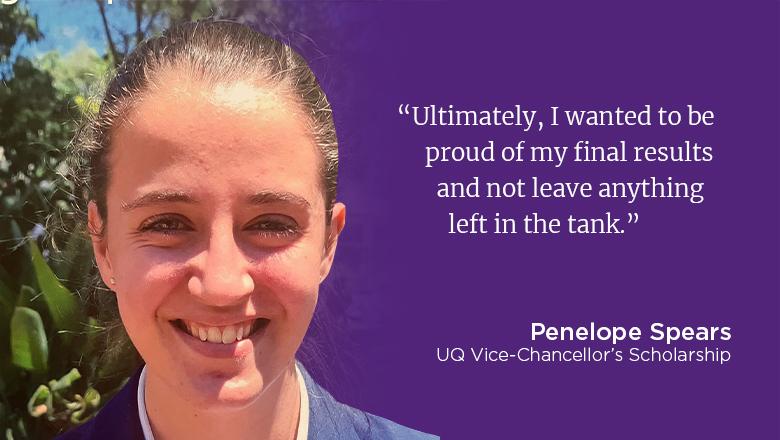 "Ultimately, I wanted to be proud of my final results and not leave anything left in the tank." - Penelope Spears