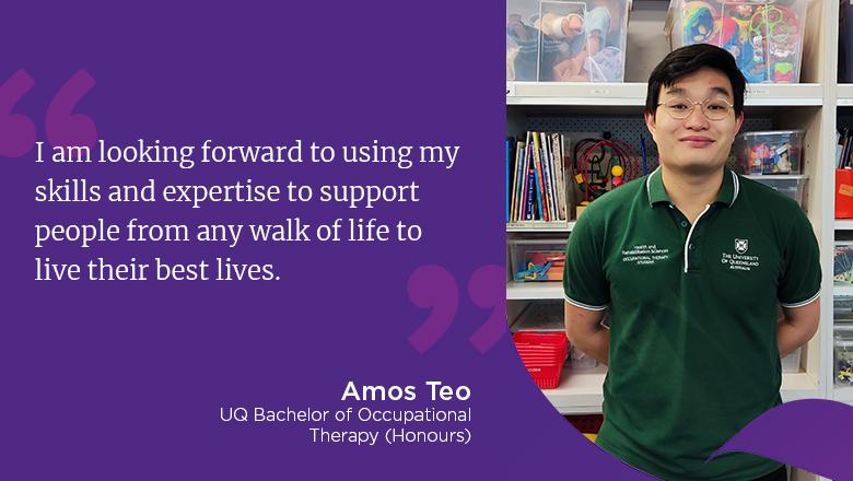 "I am looking forward to using my skills and expertise to support people from any walk of life to live their best lives." - Amos Teo