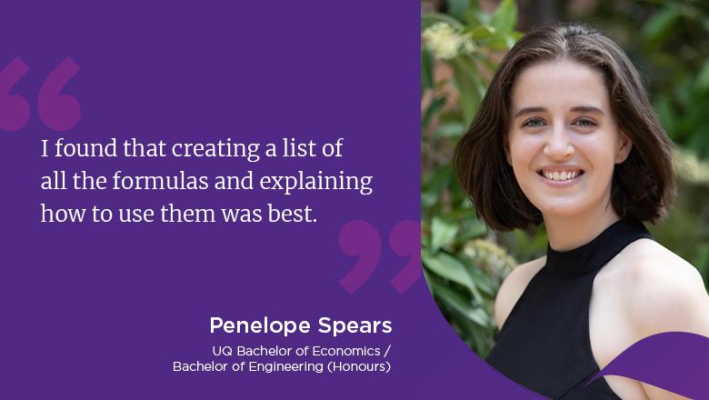 "I found that creating a list of all the formulas and explaining how to use them was best." - Penelope Spears