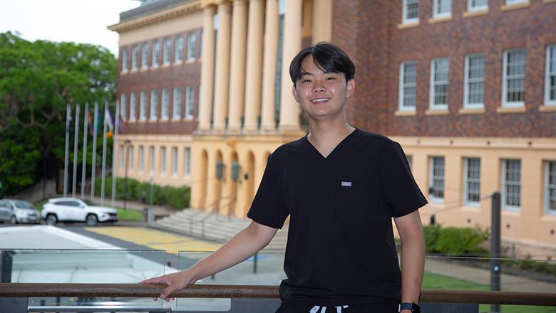 First-year med student Kevin Jiang