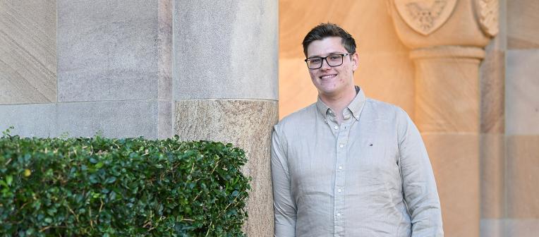 Liam Krueger, UQ pharmacy graduate