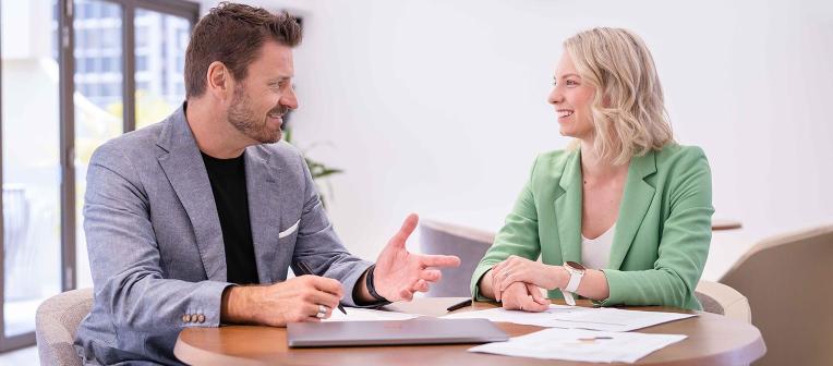 MBA graduates Kate Francis-Mulder and Rob Stankiewicz